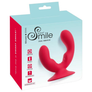 Sweet Smile Dual Vibrator i Rød Rød