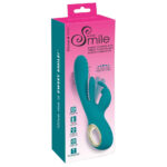 Sweet Smile G-punkt Rabbit Vibrator med Støde Funktion Grøn