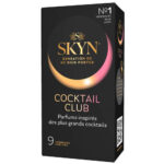 Skyn Cocktail Club Latexfri Kondom med 3 Aromaer 9 stk pakke