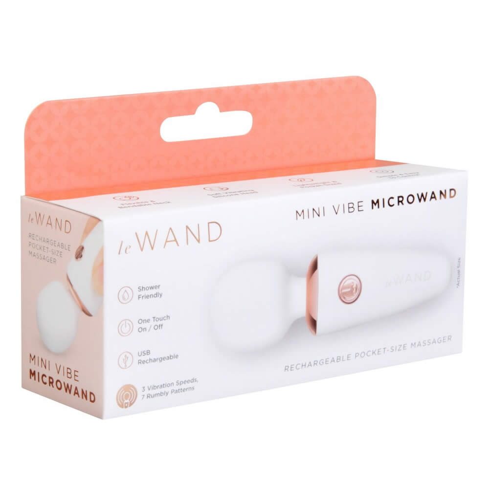 Le Wand Mini Vibe Microwand Massagestav og Vibrator