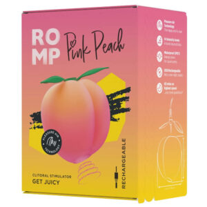 Romp Pink Peach Klitoris Pleasure Air Pulsator Pink / Orange