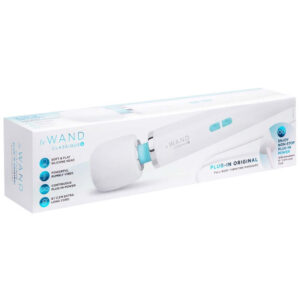 Le Wand Classique Massagestav og Vibrator Plug-In 100-240V Hvid / Blå