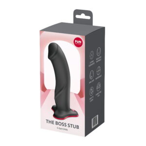 Fun Factory The Boss Stub G-punkt Dildo med Sugekop Sort