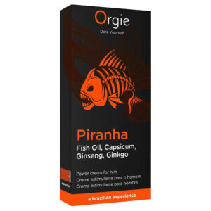 Orgie Piranha Varmende Stimulerende Peniscreme med Piranha Olie 15 ml