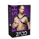 Zado Gladiator Læder Bryst og Skulder Harness Onesize S-L