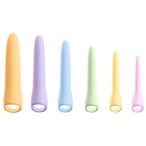 Six in a Row 2.0 Silikone Dildo Sæt Pakke med 6