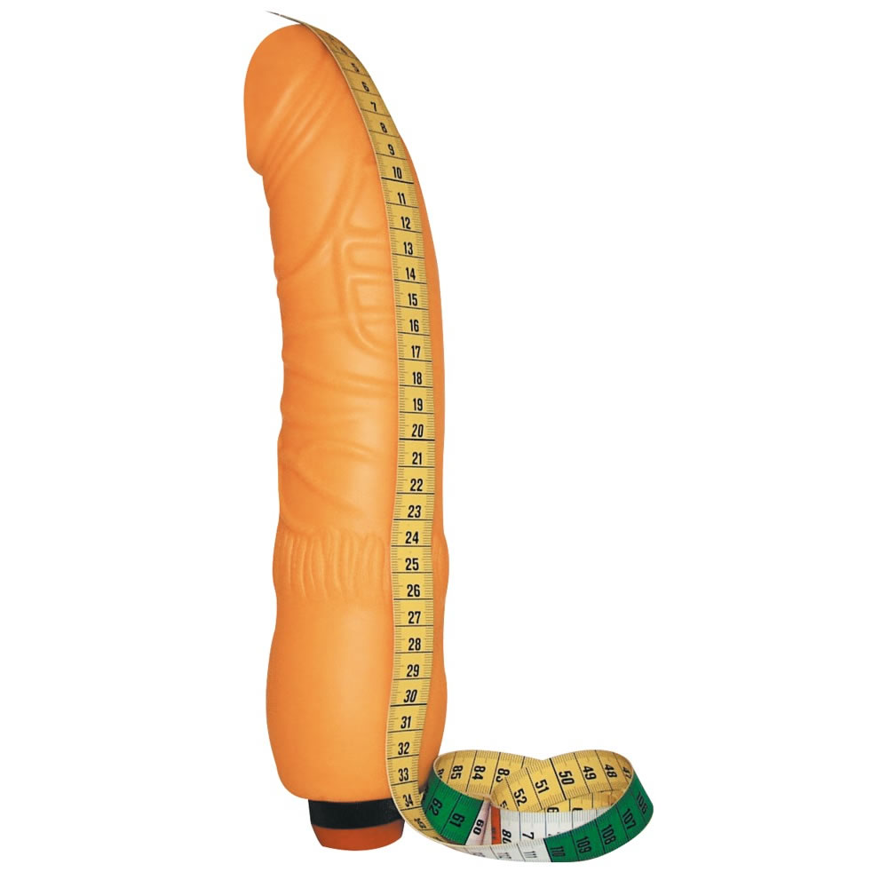 XXL Vibrator med Naturlig Look Hudfarve - Billede 4