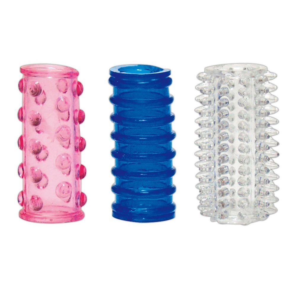 Tokio Sleeves Penis Manchetter Pakke med 3 - Billede 5