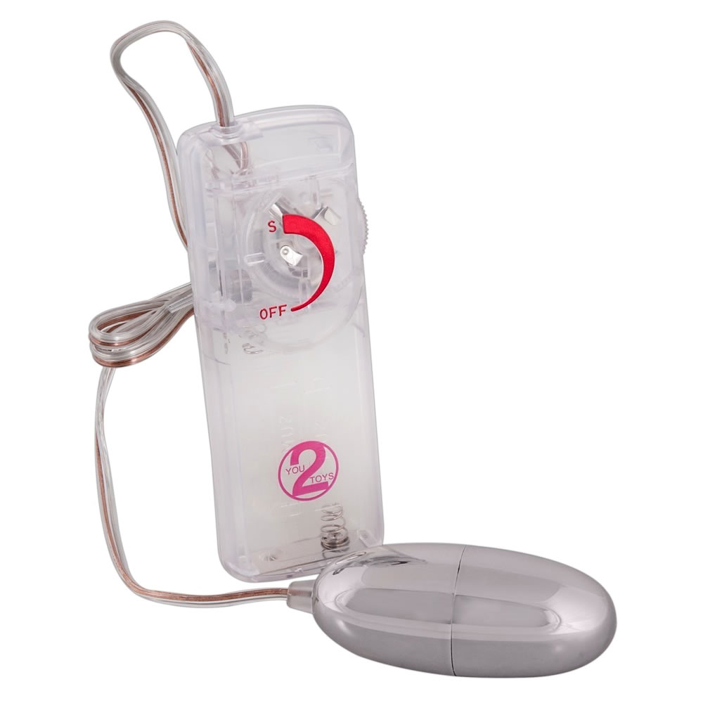 Vibrator Æg Silver Star Sølvfarvet - Billede 3