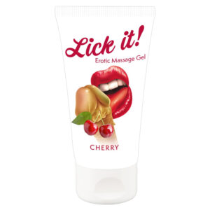 Lick-it Cherry Kirsebær Massage Olie 50 ml
