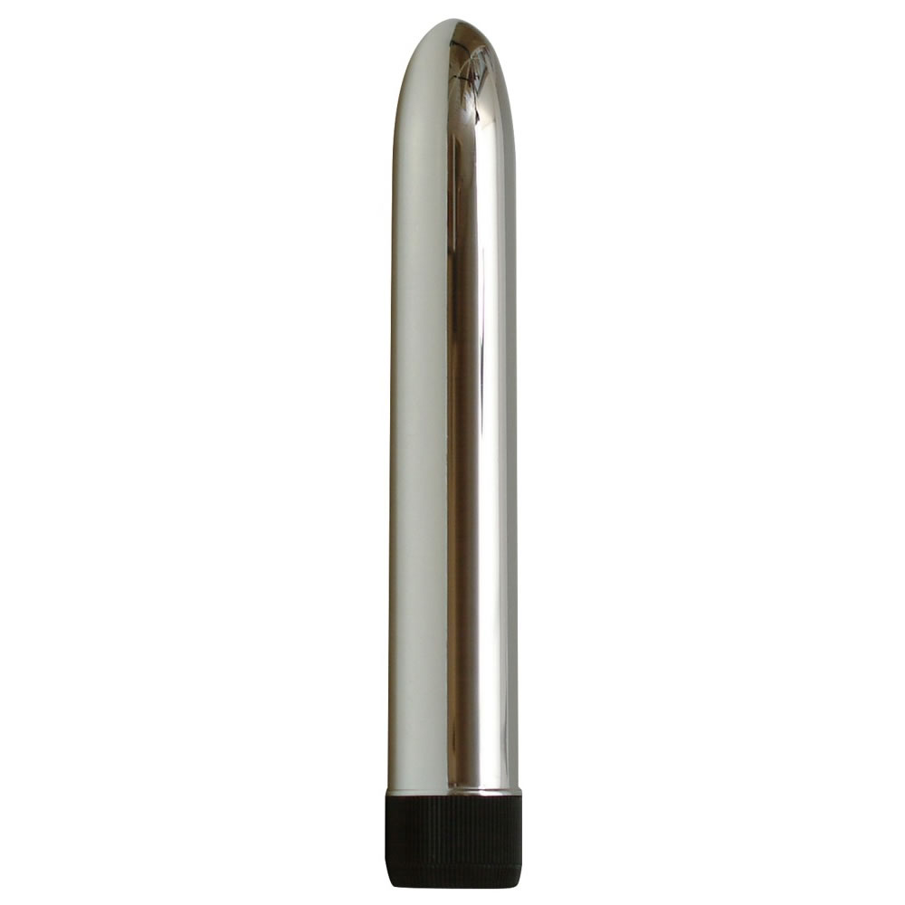 Vibrator Dildo Metallic Guldfarve - Billede 4
