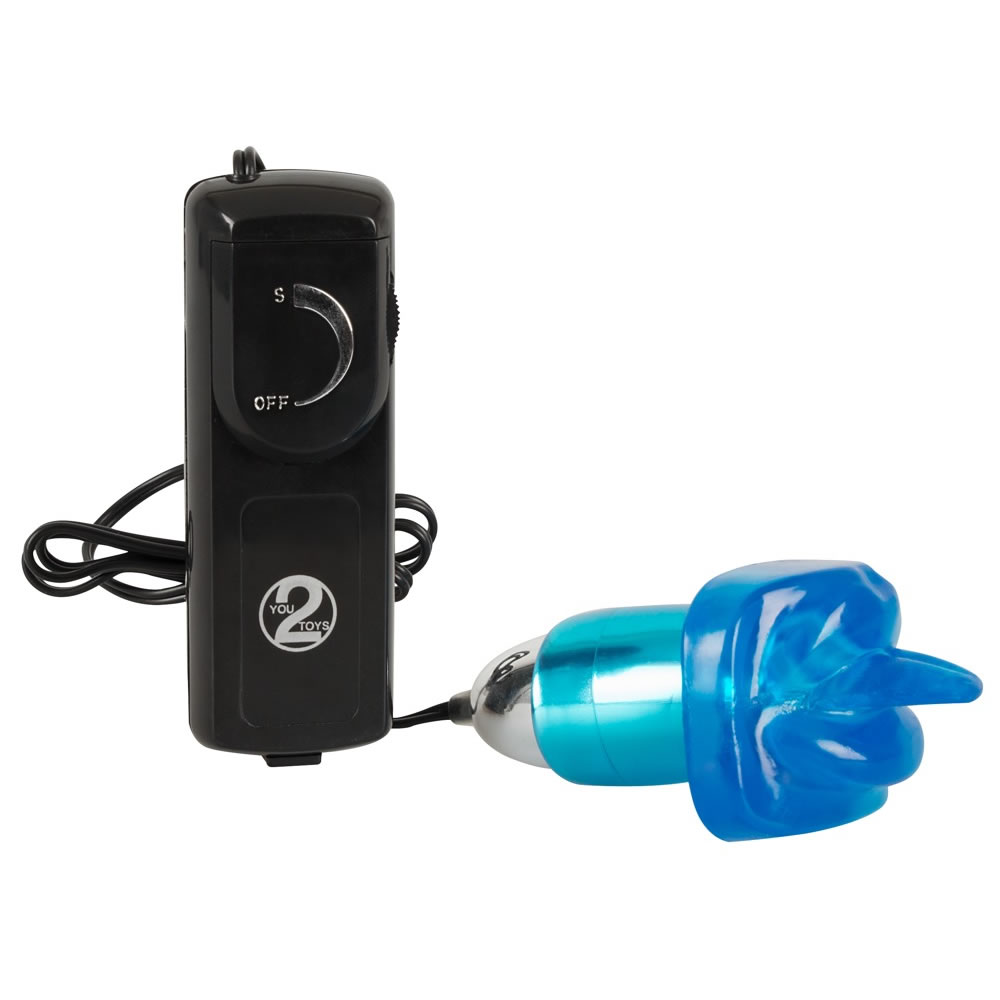Lick it Blue Masturbations Vibrator Blå - Billede 6