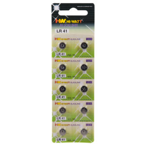 Lithium Batteri LR 41 Pakke med 10 stk