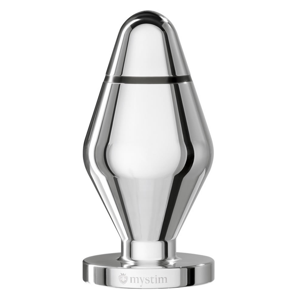 Mystim Pirrestrøm Anal Plug Aluminium - Billede 3