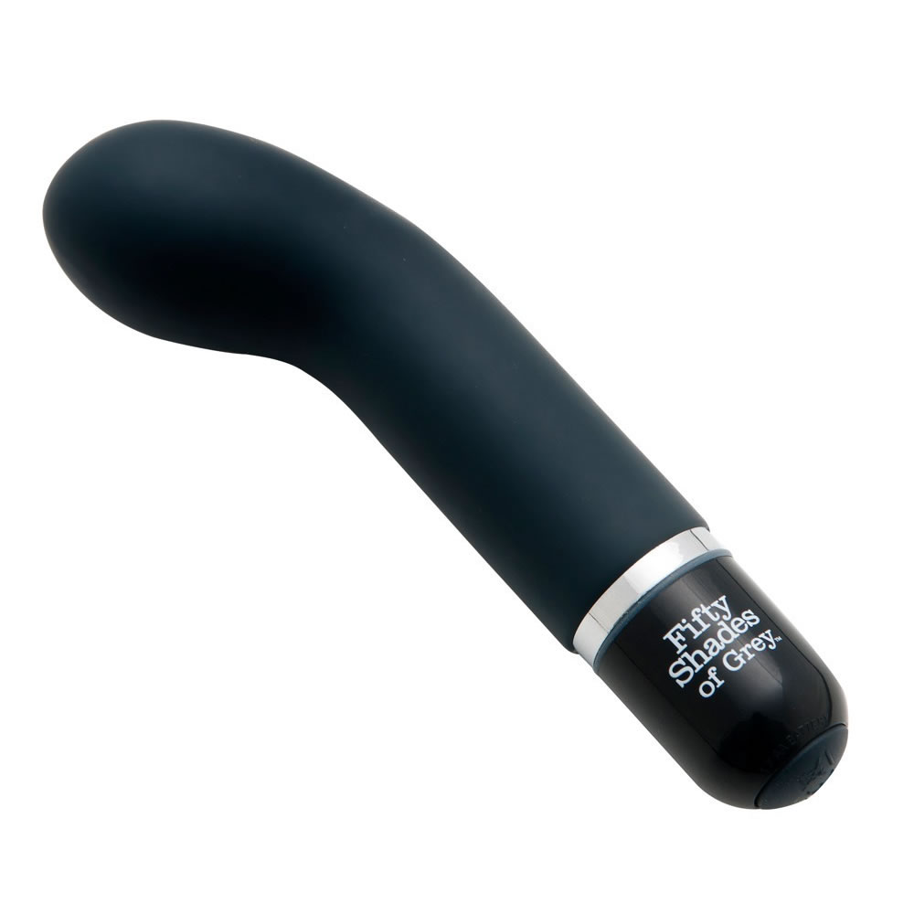 Insatiable Desire Dildo Vibrator - Fifty Shades of Grey Sort - Billede 3