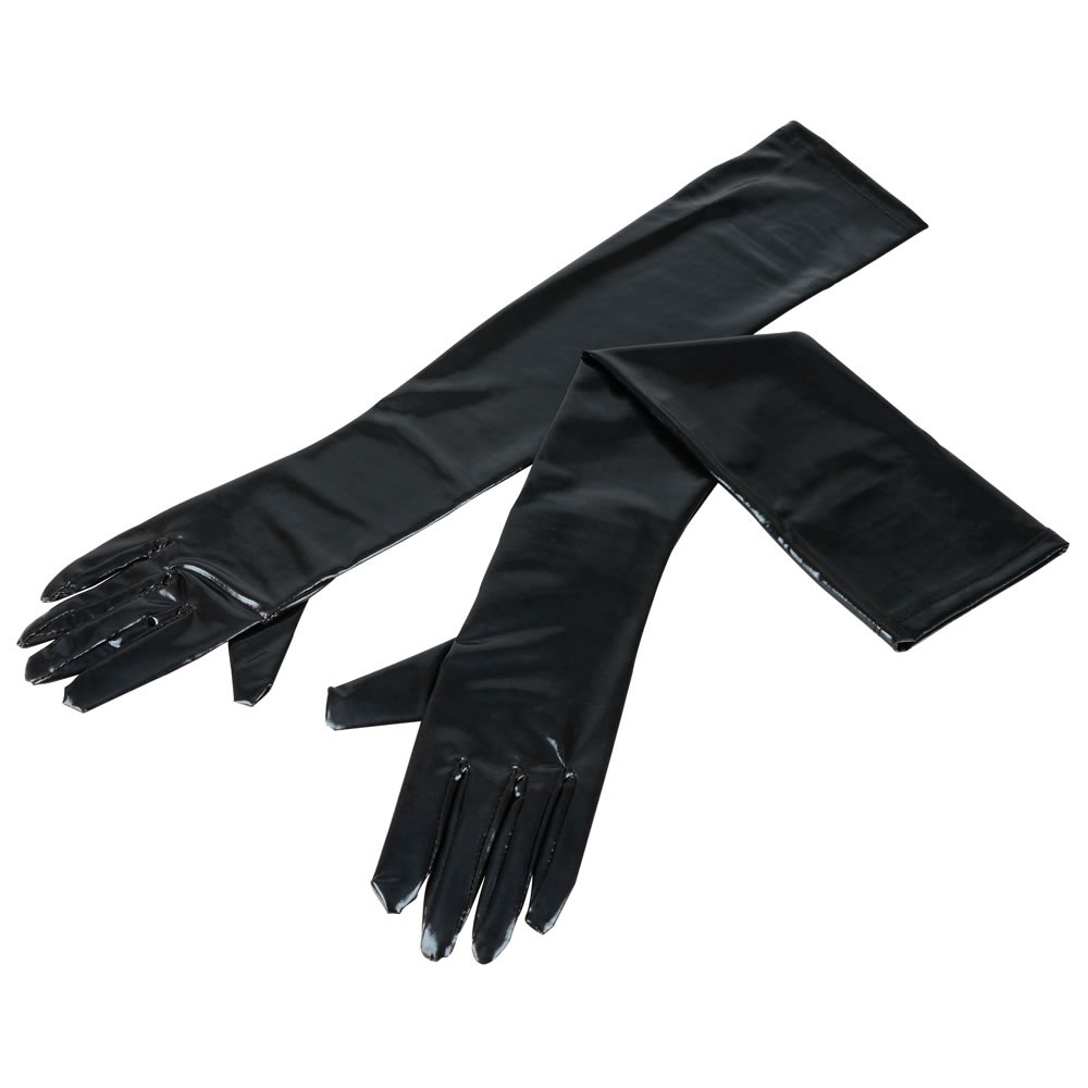 Lange Handsker i Wetlook Onesize (S-L)