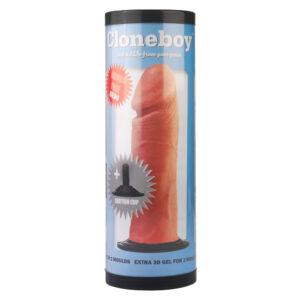 Cloneboy DIY dildo med sugekop Hudfarve
