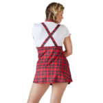 Plus Size Skolepige Kostume