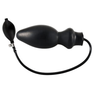 Oppustelig Anal Plug Sort