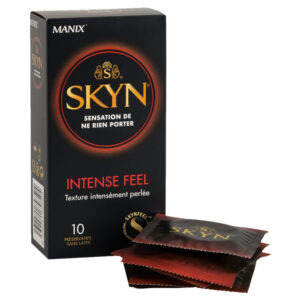 Manix SKYN Intense Feel Kondom med Nopper - Latexfri 10 stk
