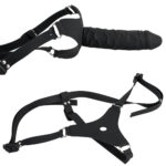 Silikone Strap-On Dildo Sort