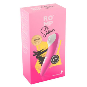 ROMP Shine Klitoris Stimulator - Pulsator med Pleasure Air Pink