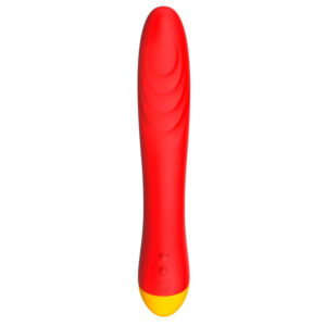 ROMP Hype Silikone G-Punkt Vibrator Rød / Gul