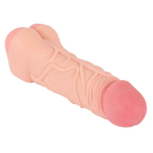 Nature Skin 2-i-1 Penis Hylster og Masturbator Hudfarve