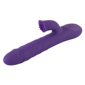 Sweet Smile Perle Vibrator med Stød og Rotation Lilla