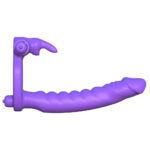 Fantasy C-Ringz Double Penetrator Vibrator Penisring og Anal Dildo Lilla