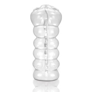 Pipedream Clear-Leader Snatch Masturbator Transparent