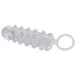 Crystal Clear Penis Hylster med Nopper Gennemsigtig
