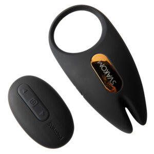 Svakom Winni 2 Penisring med Vibrator, Appstyring og Fjernbetjening Sort