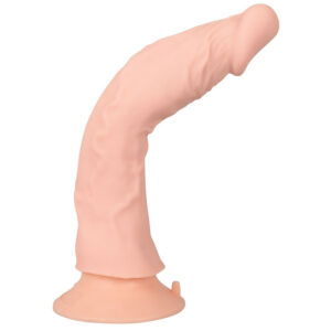 Nature Skin Naturlig Vibrator med Fjernbetjening Hud lys