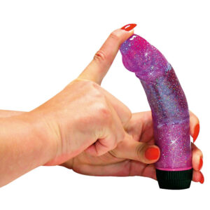 Space Rider 3000 Dildo Vibrator Lilla