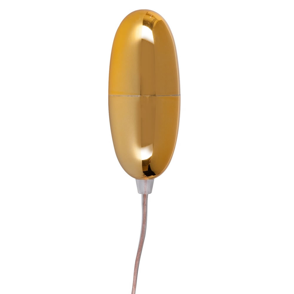 Vibrator Æg Golden Star Guldfarve