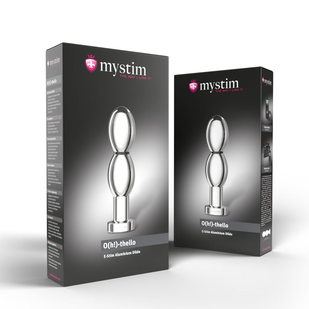 O(h!)-thello Mystim Pirrestrøm Dildo Aluminium