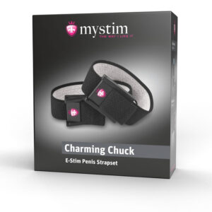 Mystim Charming Chuck Pirrestrøm Penis E-Bånd Sort