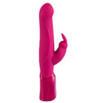 The Hammer Dildo Vibrator med Klitoris-stimulator Pink