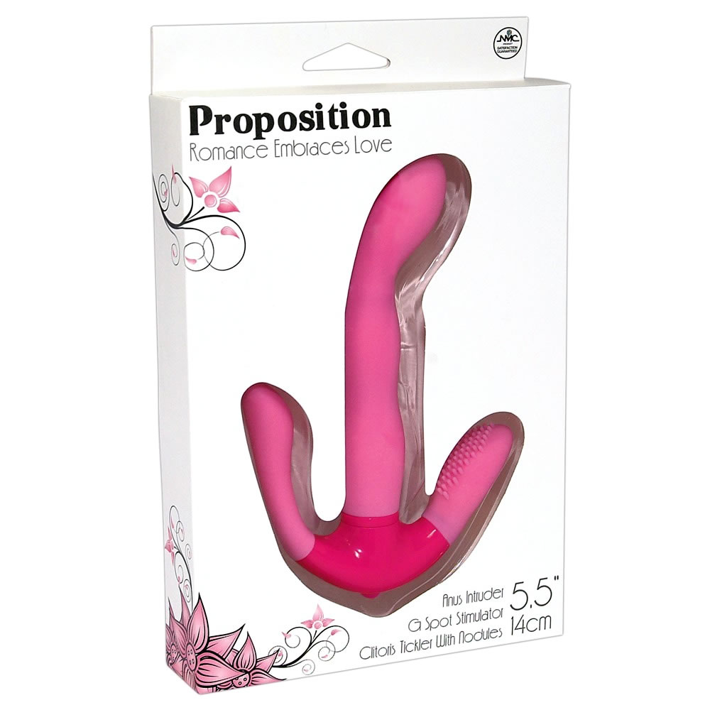 Pink Proposition G-Punkt Dildo Vibrator Pink