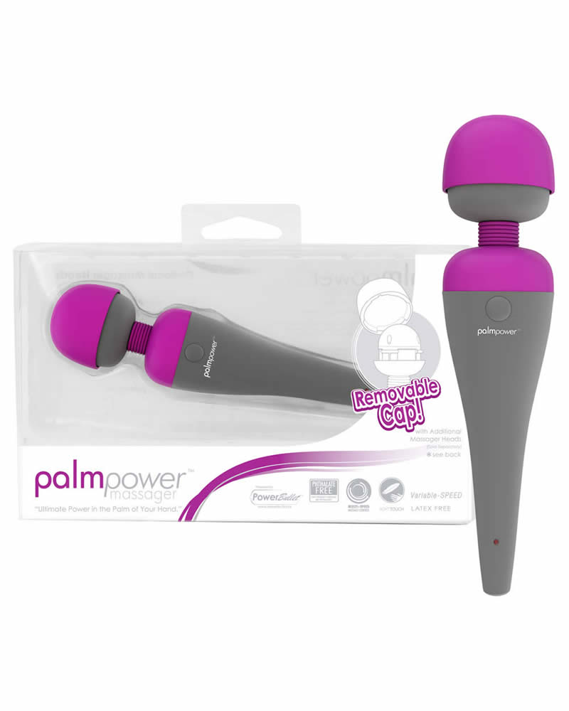 Palm Power Massagestav Grå / Pink