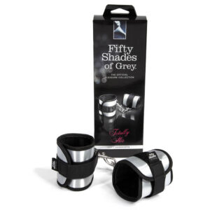Totally His Håndlænker - Fifty Shades of Grey Sort / Sølv