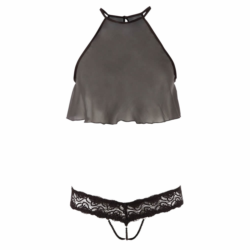 Abierta Fina top og perle g-streng - Billede 8