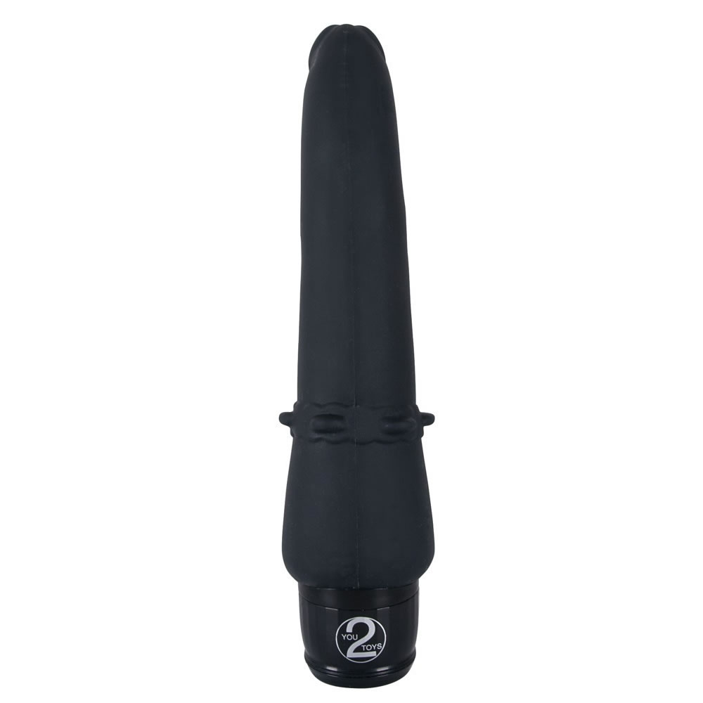 Vibra Lotus Anal Silikone Vibrator Sort - Billede 3