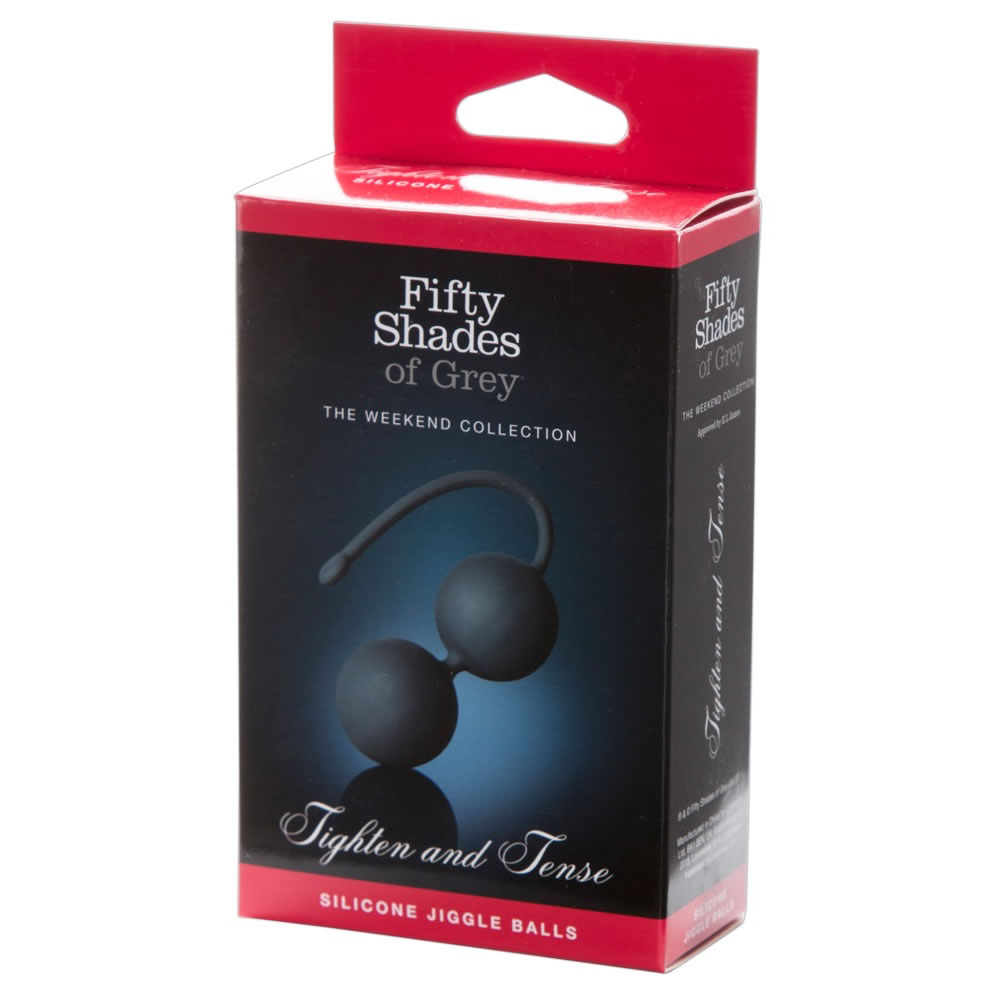 Bækkenbundskugler Tighten and Tense - Fifty Shades of Grey Sort - Billede 2