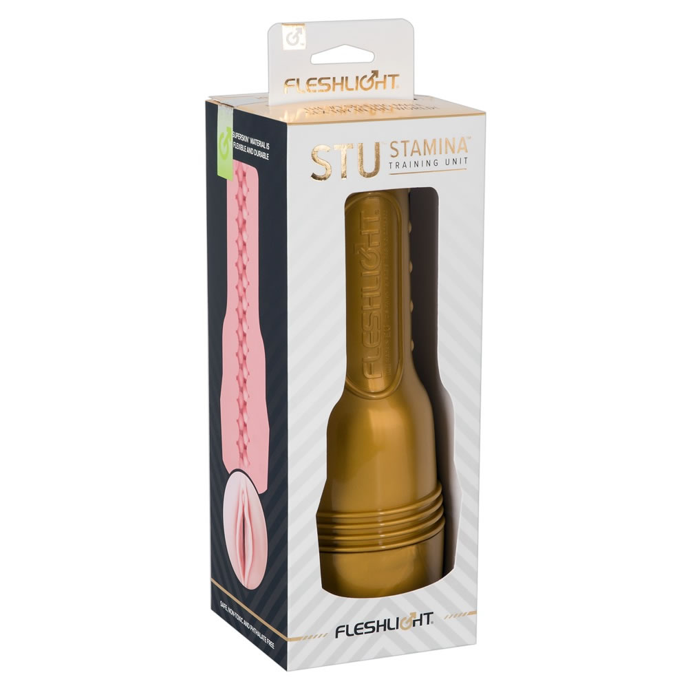 Fleshlight Pink Lady STU Masturbator Guld / Hud - Billede 2