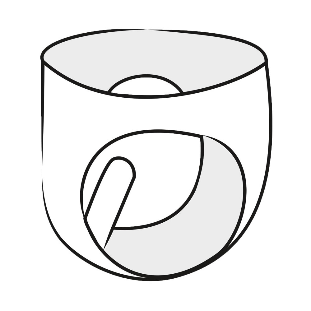 Late X latex trusser med vaginal tube - Billede 3