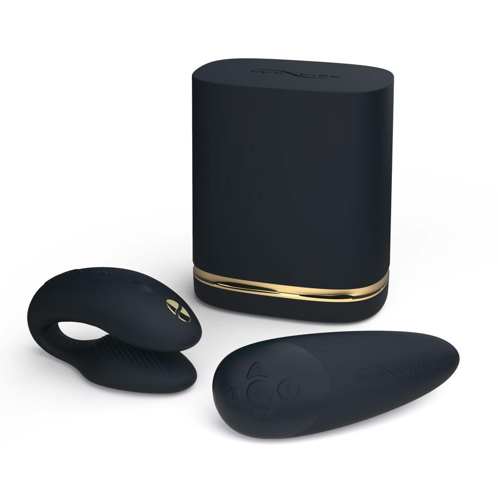 Womanizer Golden Moments med We-Vibe Chorus Par Vibrator Sort / Guld - Billede 3