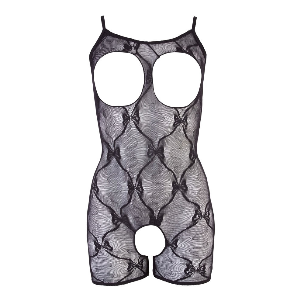 Sort Kort Blonde Catsuit - Billede 3