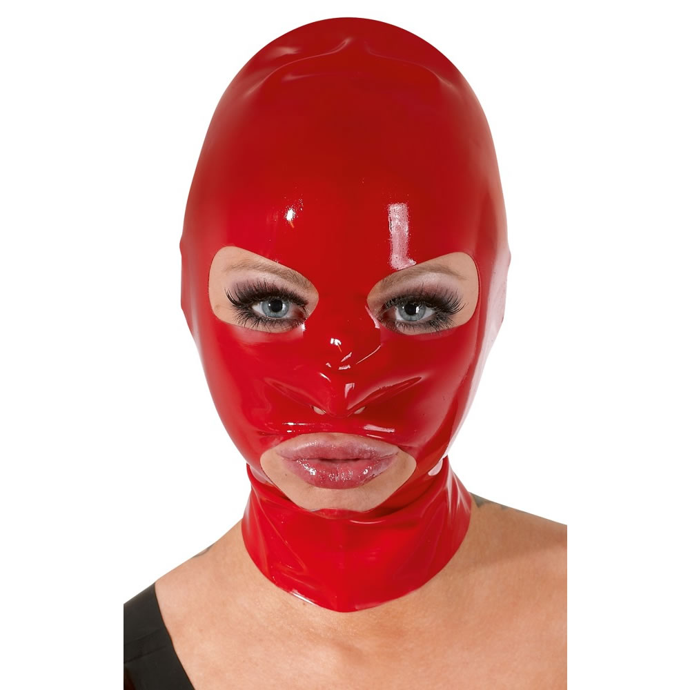 Latex Maske Sort